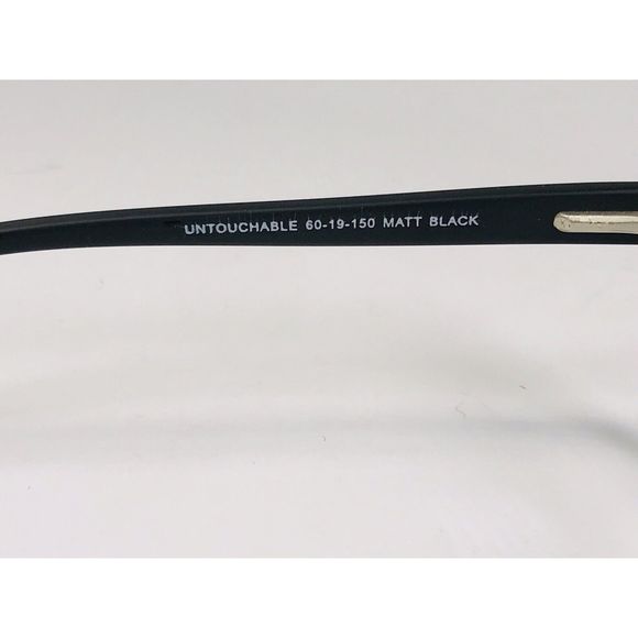 New Wide Guyz Matte Black UNTOUCHABLE Eyeglass 60mm for The Stylish Large Man - Picture 8 of 11